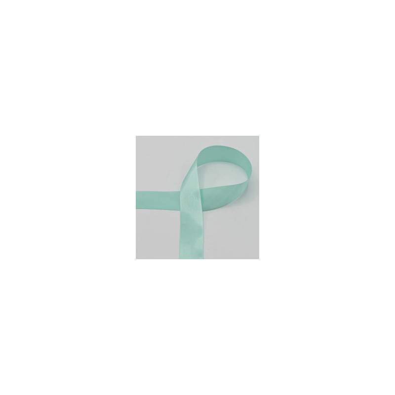 Satin ribbon 25mm mint (qt)