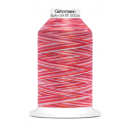 Gütermann Bauschgarn multicolore pourpre (9974)