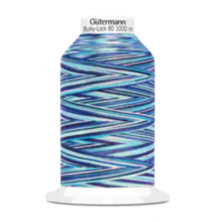 Gütermann Bauschgarn multicolore bleu (9957)