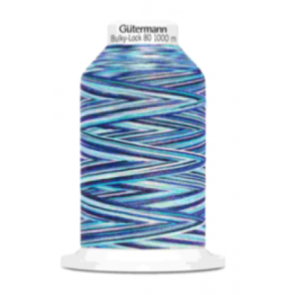 Gütermann Bulky lock multicolor blue (9957)