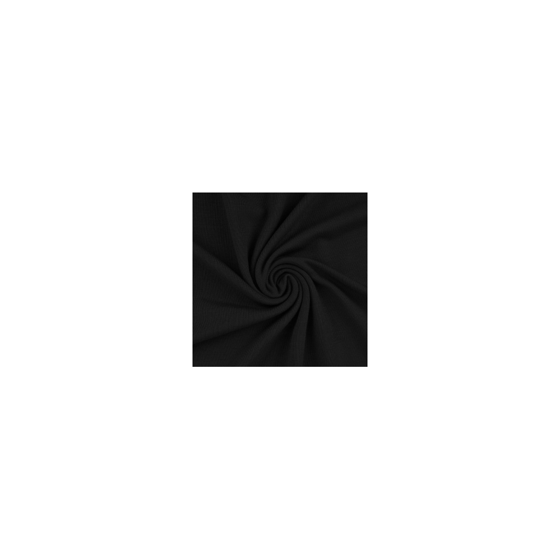 viscose jersey - plain black