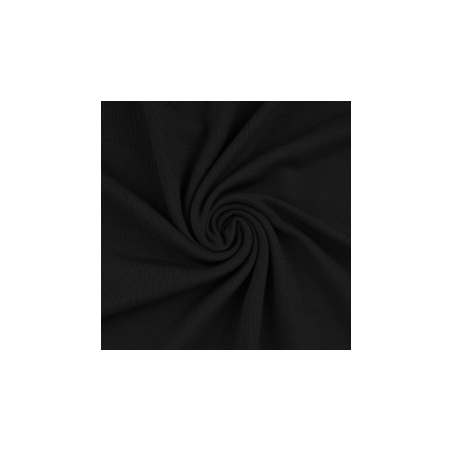 Jersey viscose - Noir uni