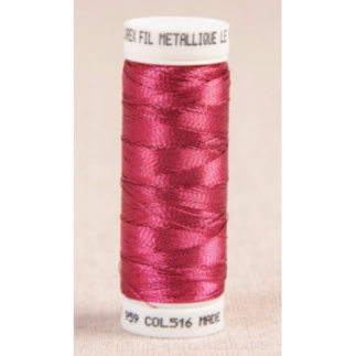 Metallic effect thread - 516 fuchsia