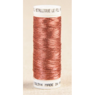 Metallic Effect Thread - 514 rosewood