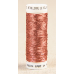 Metallic effect thread - 580 rose laurel