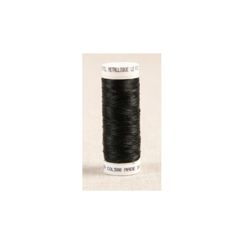 Metallic effect thread - 580 black