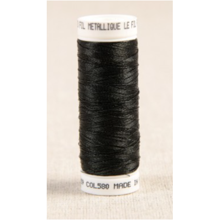 Metallic effect thread - 580 black