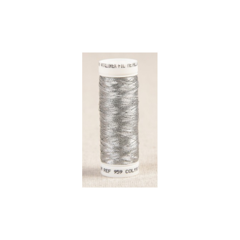 Metallic effect thread - 110 silver