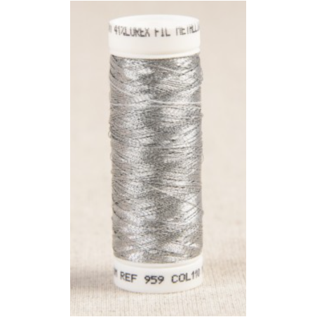 Metallic effect thread - 110 silver