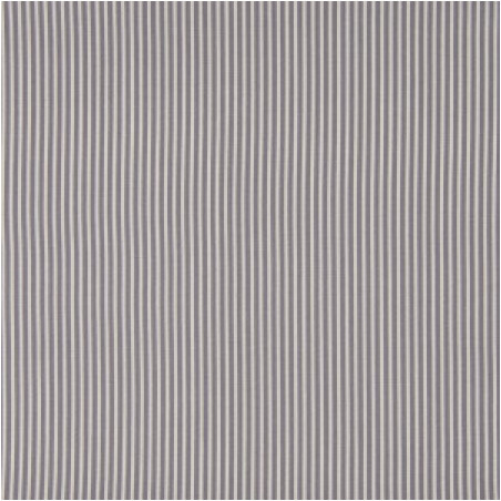 Popeline de coton - rayures gris/blanc