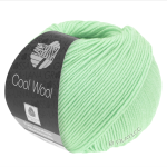 Lana Grossa - Cool Wool blanc vert (2087) Lana Grossa - Cool Wool blanc vert (2087)