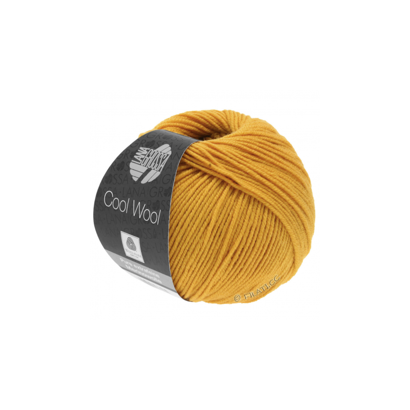 Lana Grossa - Cool Wool saffron yellow (2065)