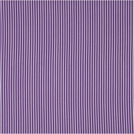 Baumwollpopeline - Streifen violett / weiss