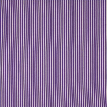 Cotton poplin - stripes purple / white
