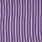 Cotton poplin - stripes purple / white