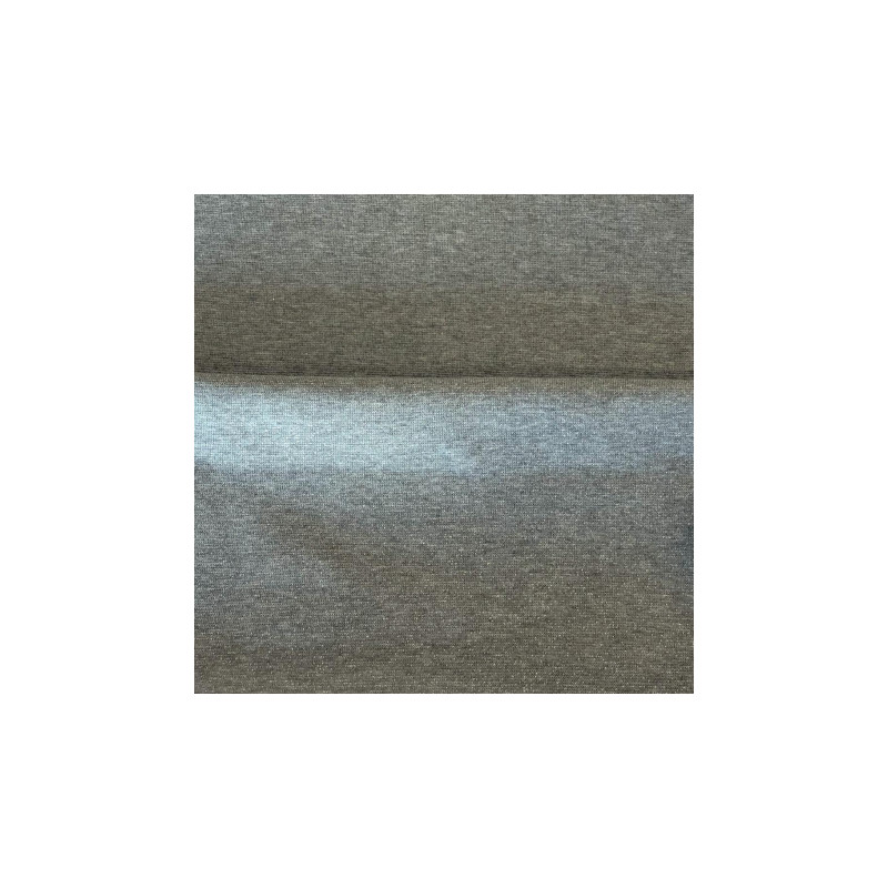 Lurex cuffs grey / silver (f)