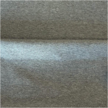 Lurex cuffs grey / silver (f)
