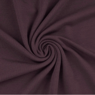 Jersey viscose - Uni cassis (1719)