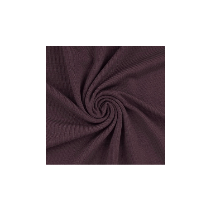 Viscose jersey knit - solid cassis