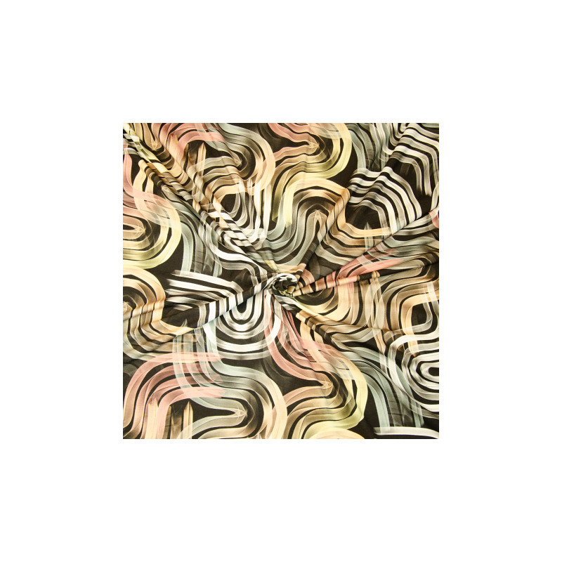 Jersey viscose Hilco Otti noir