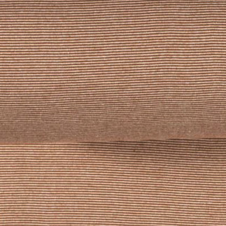 Räscht - mini bague manchette rayures caramel (053) 28cm