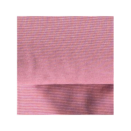 Ringelbündchen mini Stripes rosa (014)