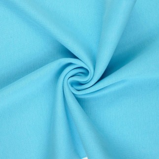 Bords côtes lisse turquoise clair (h5030)