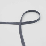 Piping cord elastic - grey (qt)