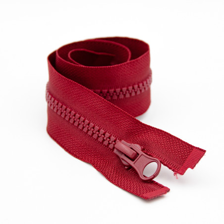 Fermeture éclair pour veste - bordeaux (D520)