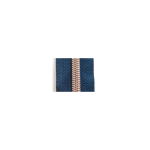 Endless zipper metallic copper 4mm 1m incl. 3 zipper pulls