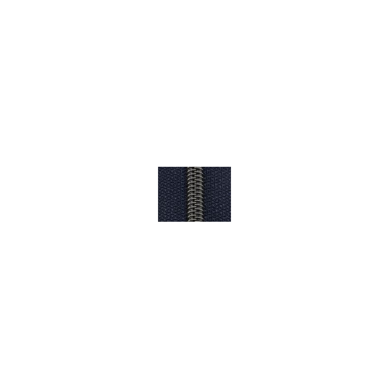 Fermeture éclair sans fin métallique couleur bronze 6,5 mm 1 m avec 3 tirettes