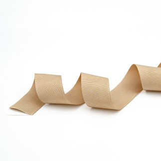 Grosgrain ribbon - 25mm, light beige 638