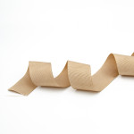 Ripsband - 10 mm, beige infernal 638