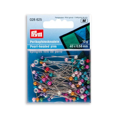 Épingle à tête perlée Prym