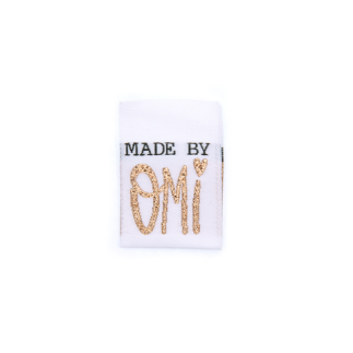 Woven Label - Made by omi weiss