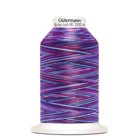 Gütermann Bauschgarn multicolore violet (9944)