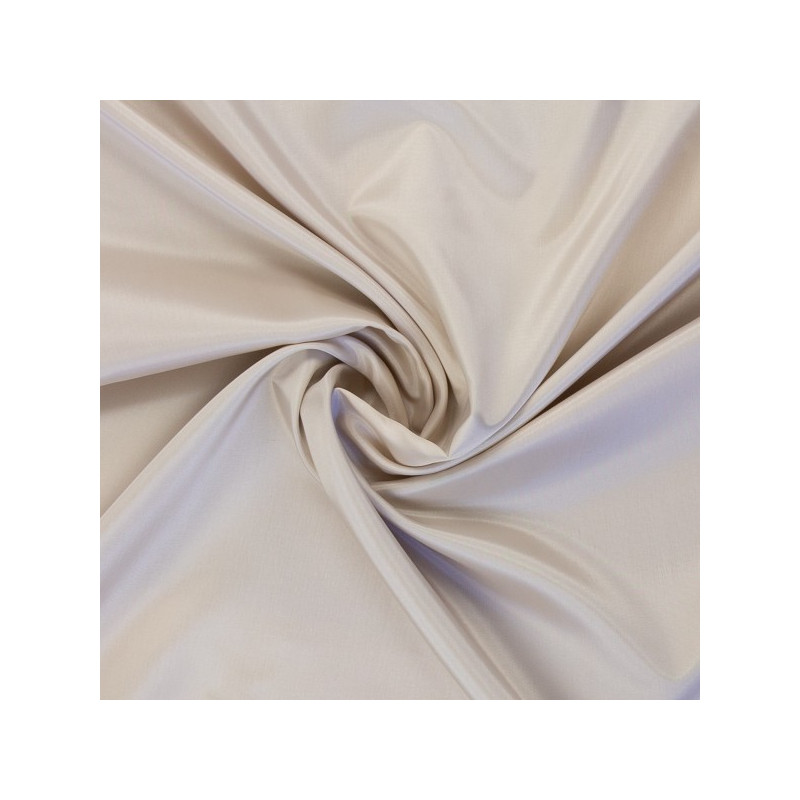 Lining - Finessa light beige washed taffeta