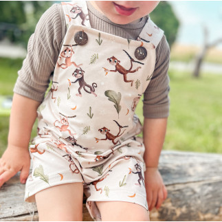 Maillot pré-imprimé - Mrs Mint pour Hilco Monkey Gang beige