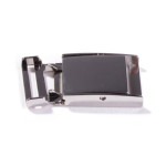 Clip buckle metal 25mm silver