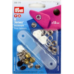 Prym non-sew snap fasteners Jersey 12mm black