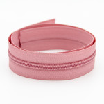 Endless zipper YKK 5mm old pink 070