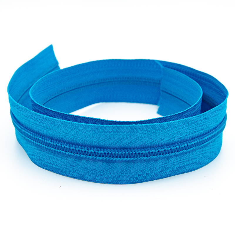 Fermeture éclair sans fin YKK 5 mm turquoise 549
