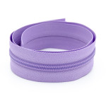 Infinity zipper YKK 5mm soft lavender 553