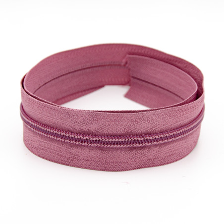 Fermeture éclair sans fin YKK 5 mm violet pastel 069