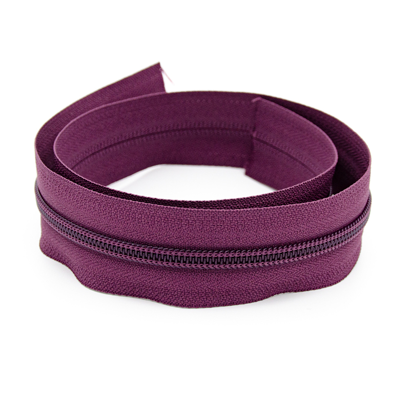 Endless zipper YKK 5mm aubergine 863