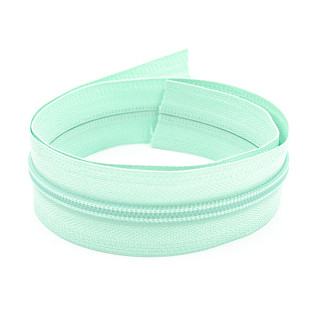 Fermeture éclair sans fin YKK 5 mm vert pastel 823
