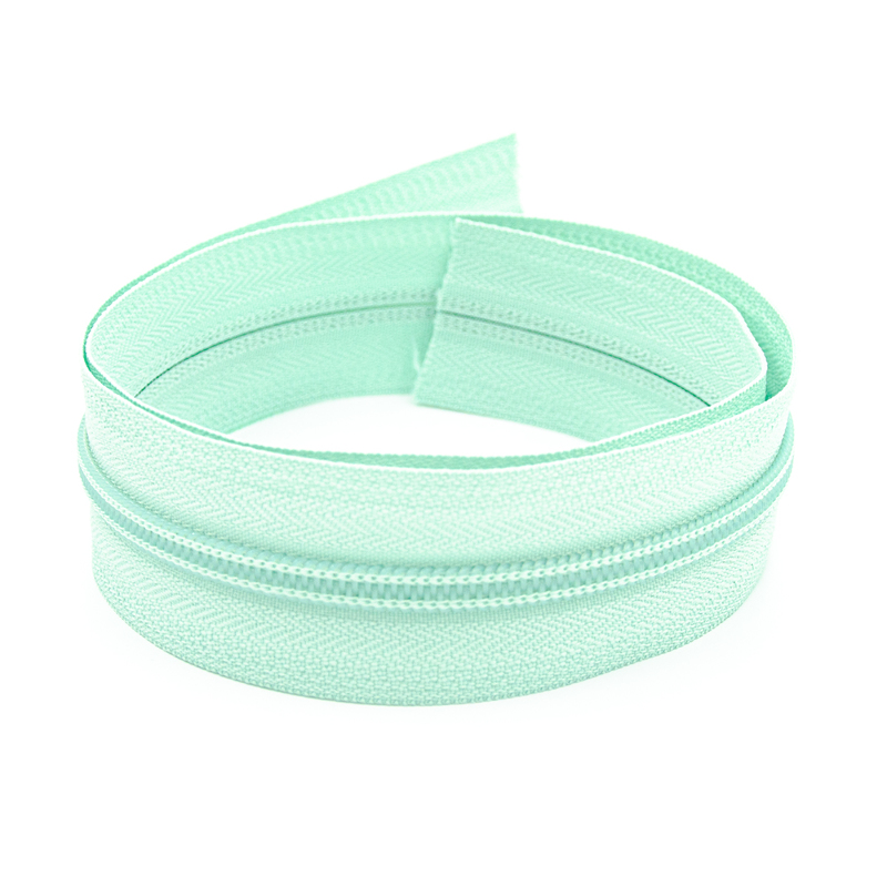Fermeture éclair sans fin YKK 5 mm vert pastel 823