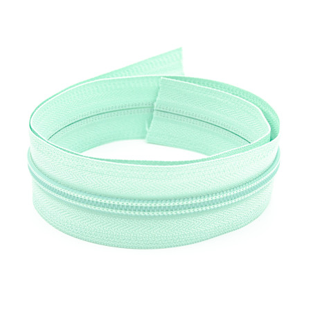 Endless zipper YKK 5mm pastel green 823