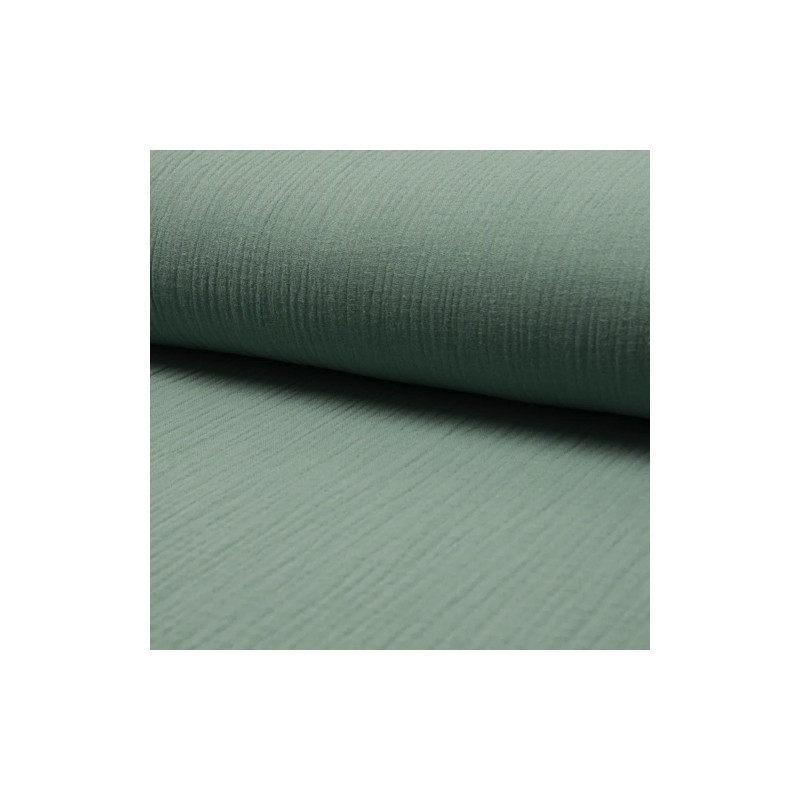 double gauze - Bambino Uni smoke mint (23)
