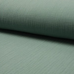 double gauze - Bambino Uni smoke mint (23)